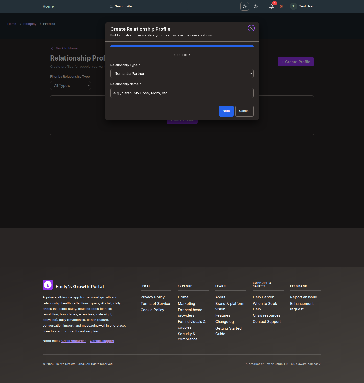 Screenshot: Roleplay