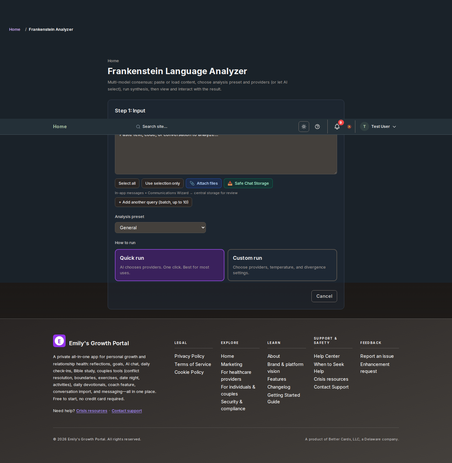 Screenshot: Wizards & multi-model consensus